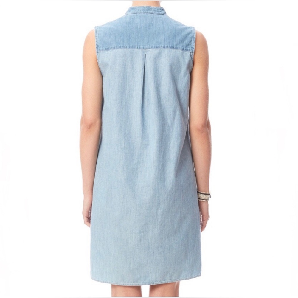 Women’s — Dresses — Rag & Bone — Barcelona Denim Shift Dress — Size, Medium - Picture 2 of 3